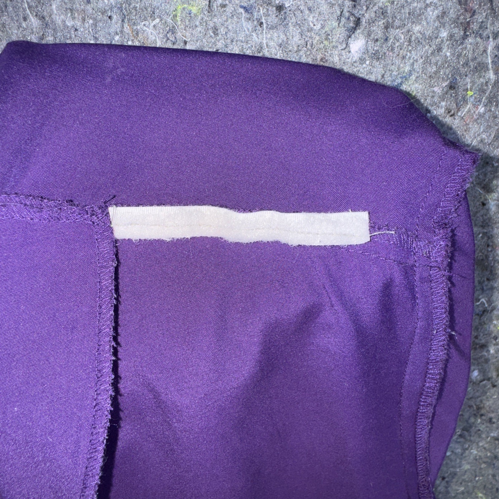 VTG Notations Purple Button Up Blouse Large, Vintage Workwear, Classic, 90s Boxy