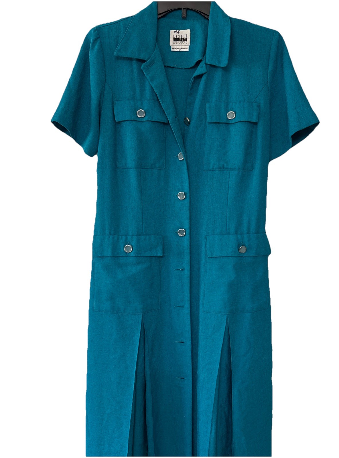 Vtg. Leslie Fay Women’s Dress , Sz 6P, Pleated