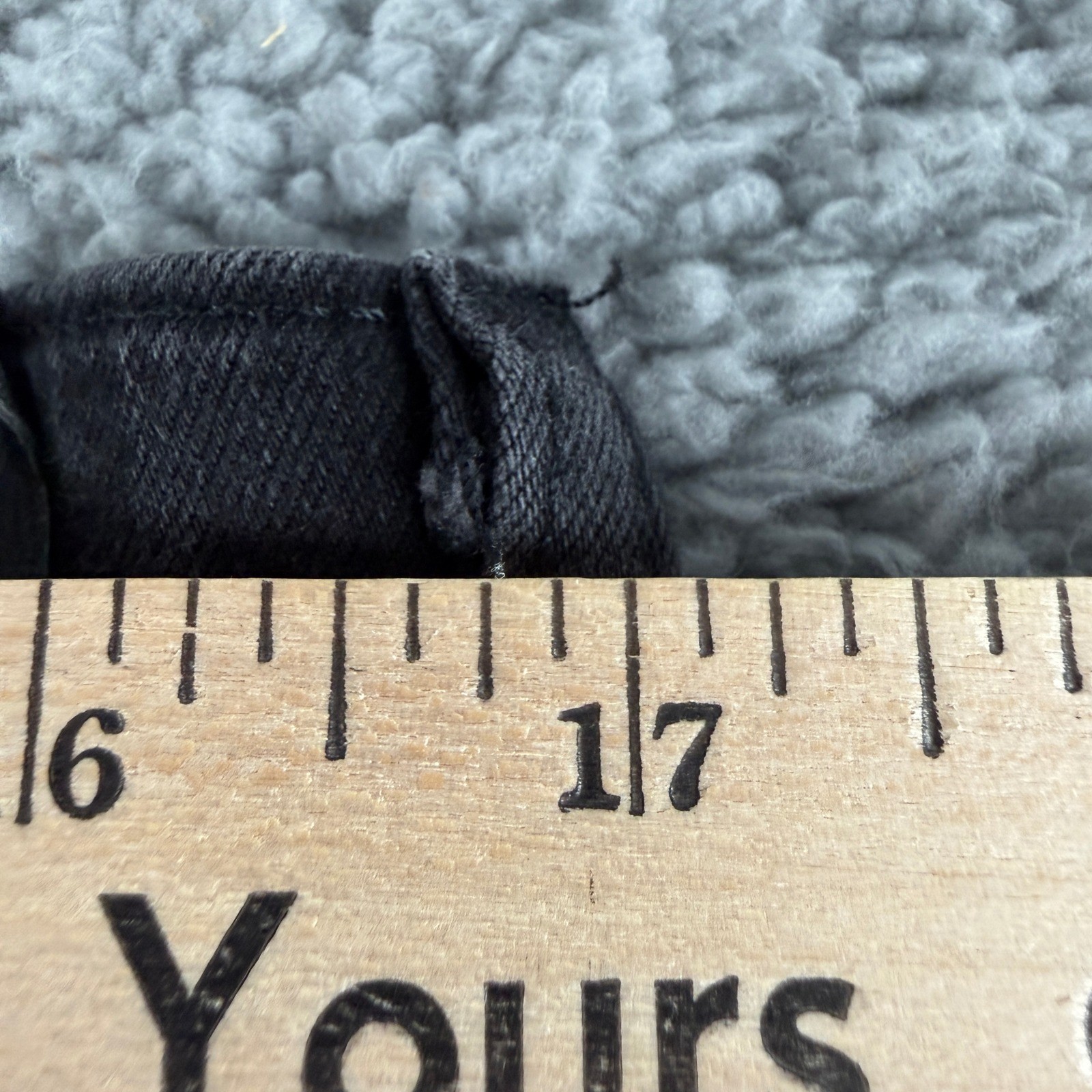 Signature by Levi Strauss & Co. Classic Bootcut Jeans Mens 16M 33×32 Black Denim