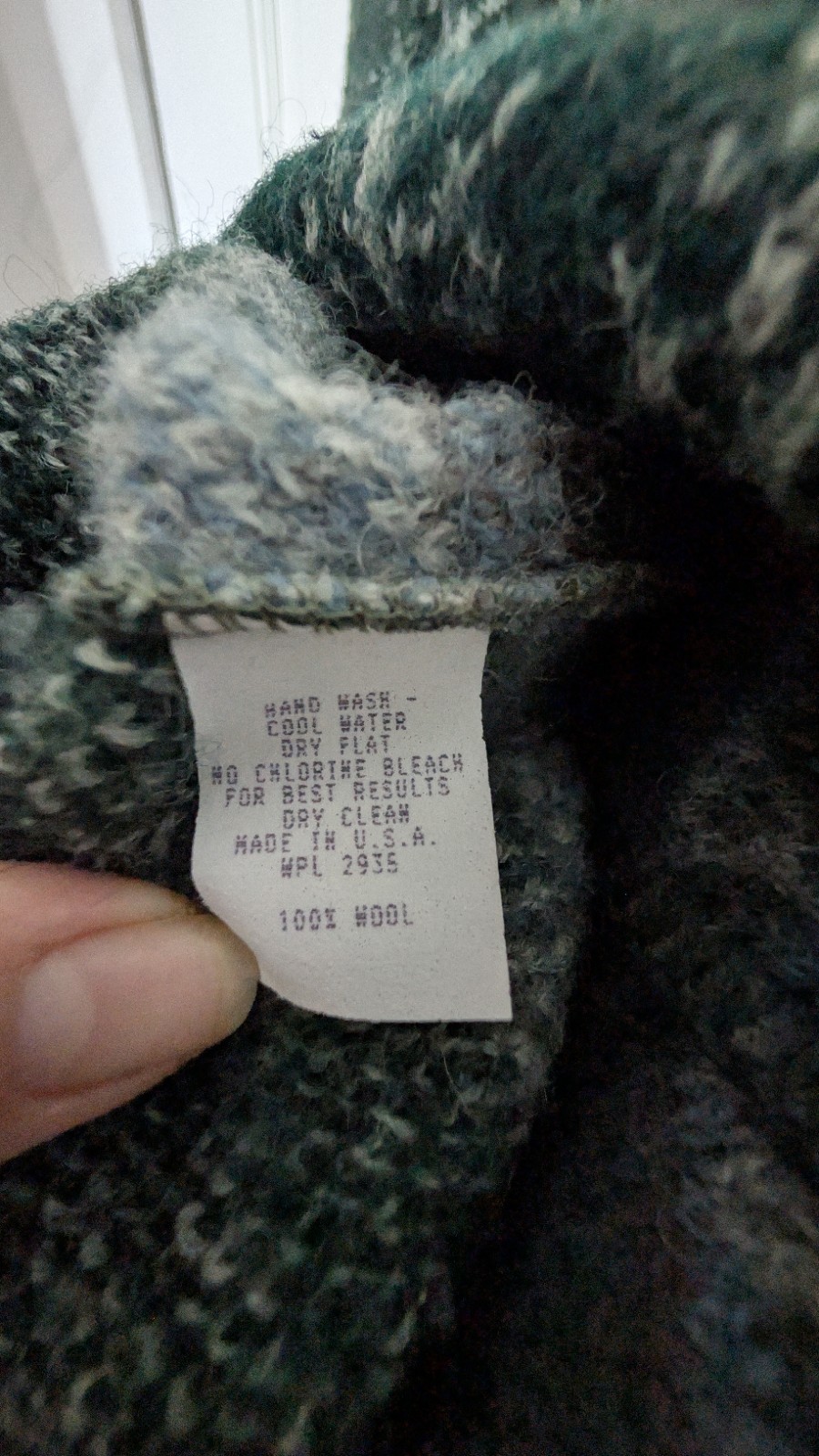 Vintage Alps 100% Wool Cardigan Sweater Women’s XL Mountain Scene Horse Cabin