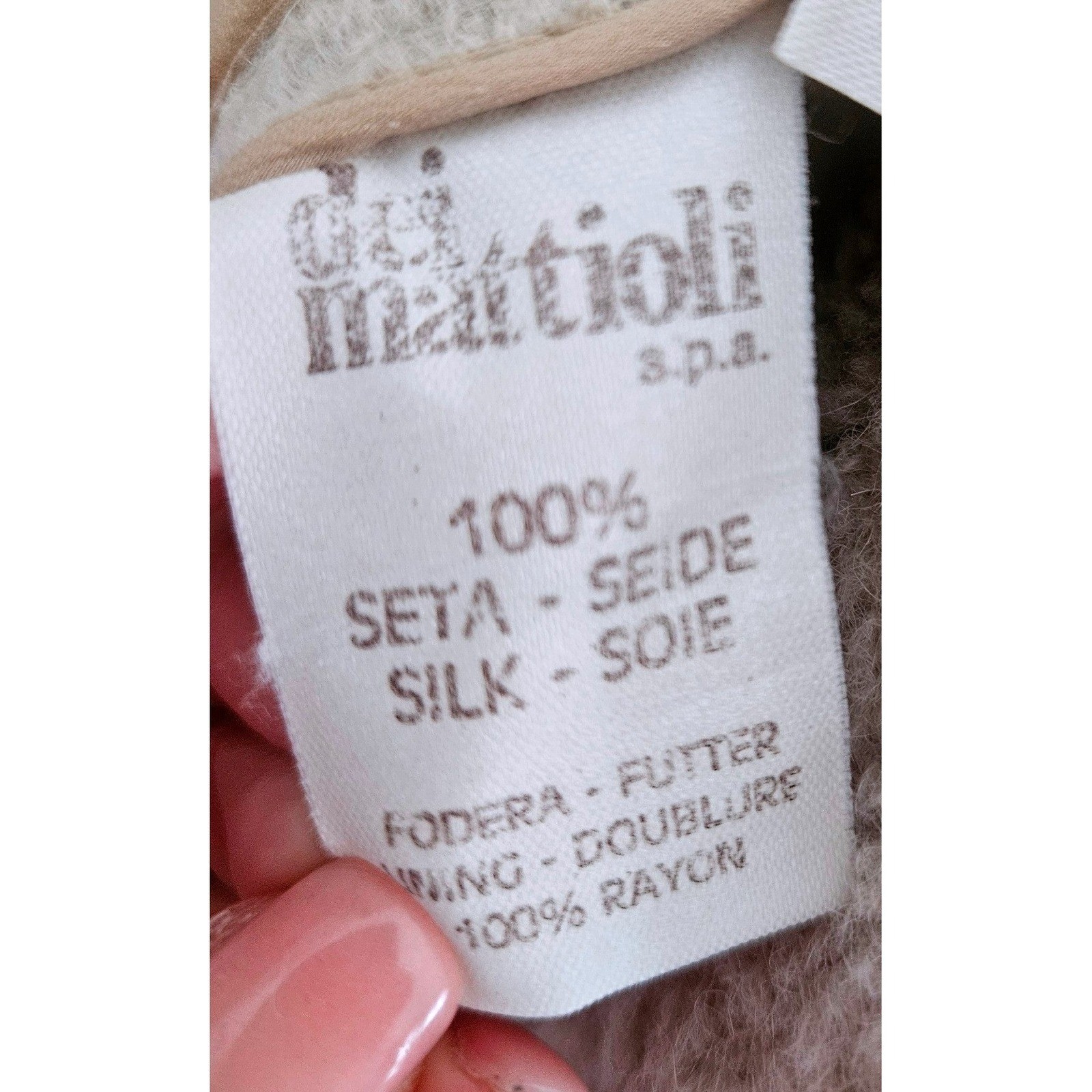 Gianfranco Ferre Studio 0001 Suit IT 40 US 4/6 Silk Lambswool Blazer VTG Italy