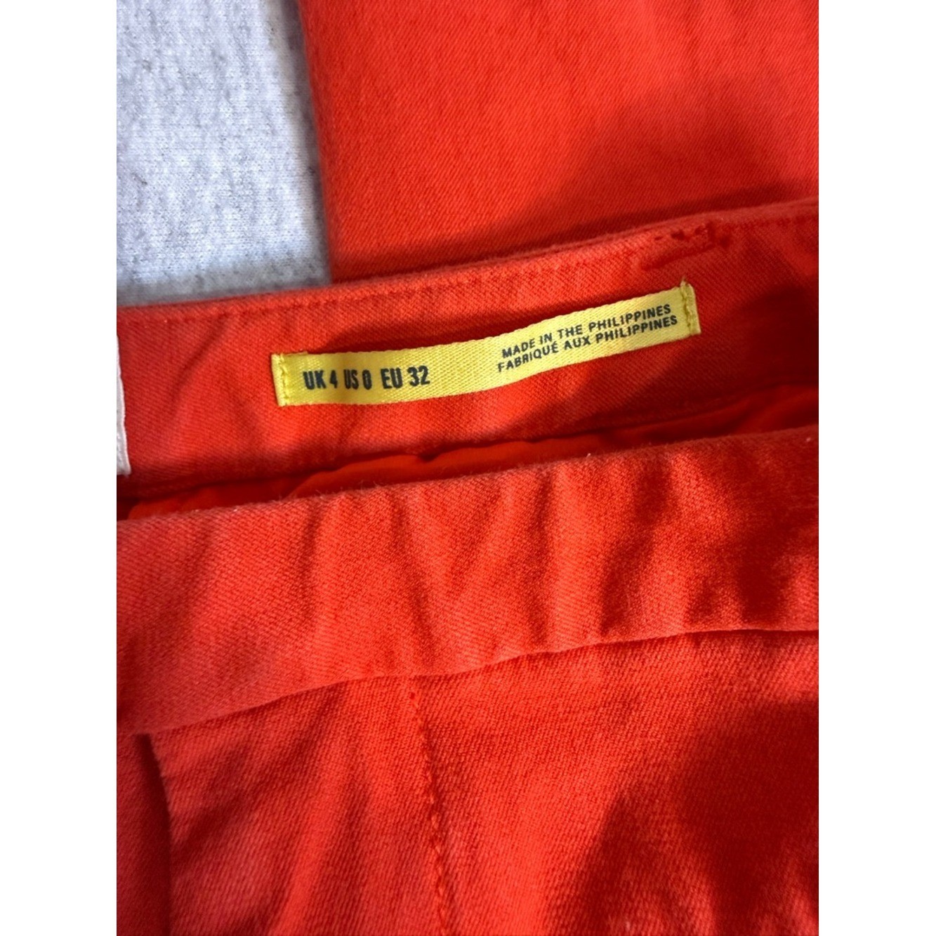 Anthropologie Maeve Stretch Slim Bootcut Trousers – Tomato Red – Size 0