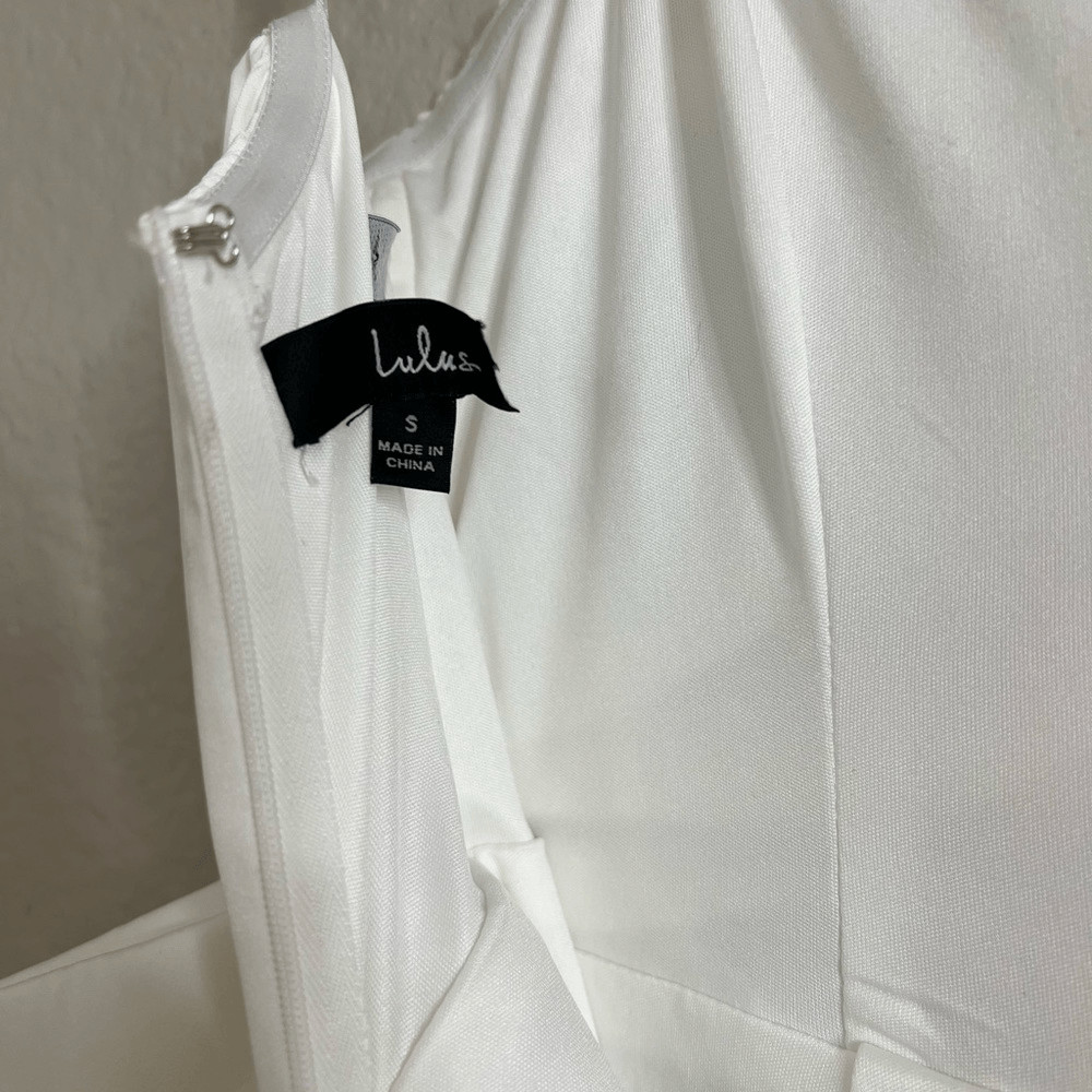 Lulus Beloved Bliss Ivory Strapless Slim Leg Bow Jumpsuit