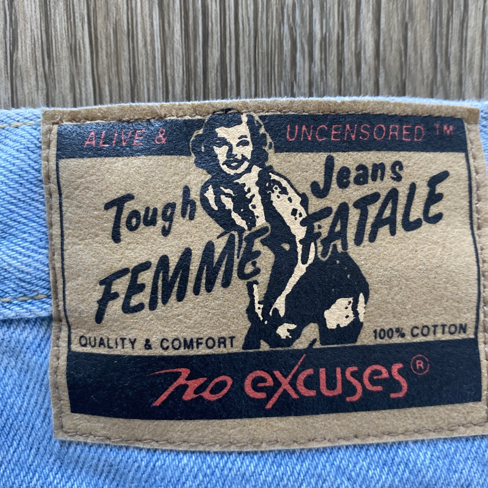 vintage denim mom shorts
