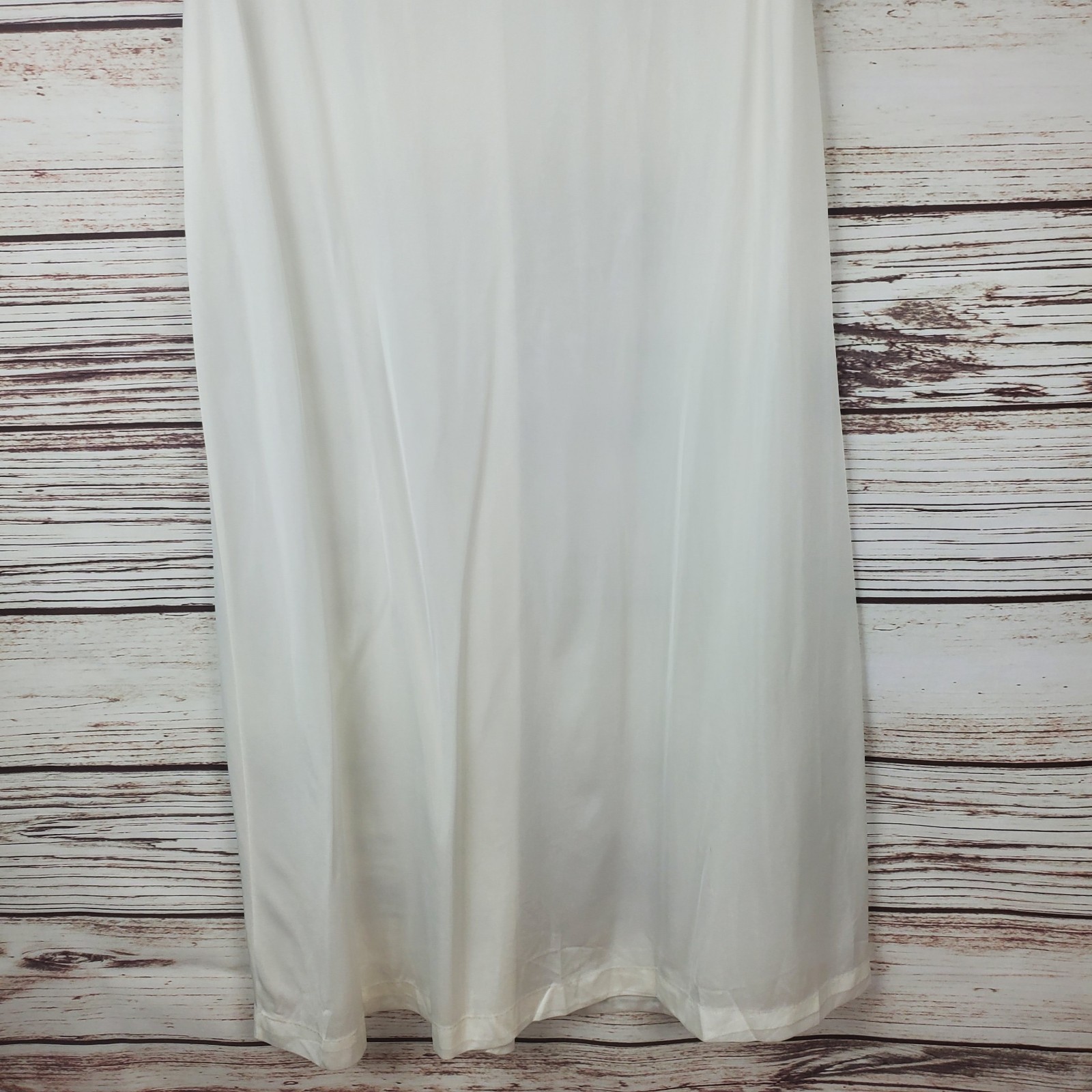 Jcpenny Womens Medium Vintage Nylon Semi Sheer Nightgown Gown