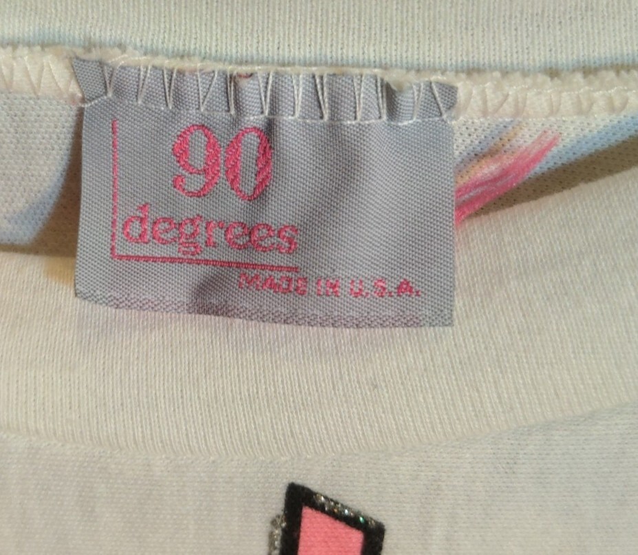 Vintage T-shirt Diet Culture 90 Degrees Women’s One Size Unique Screen
