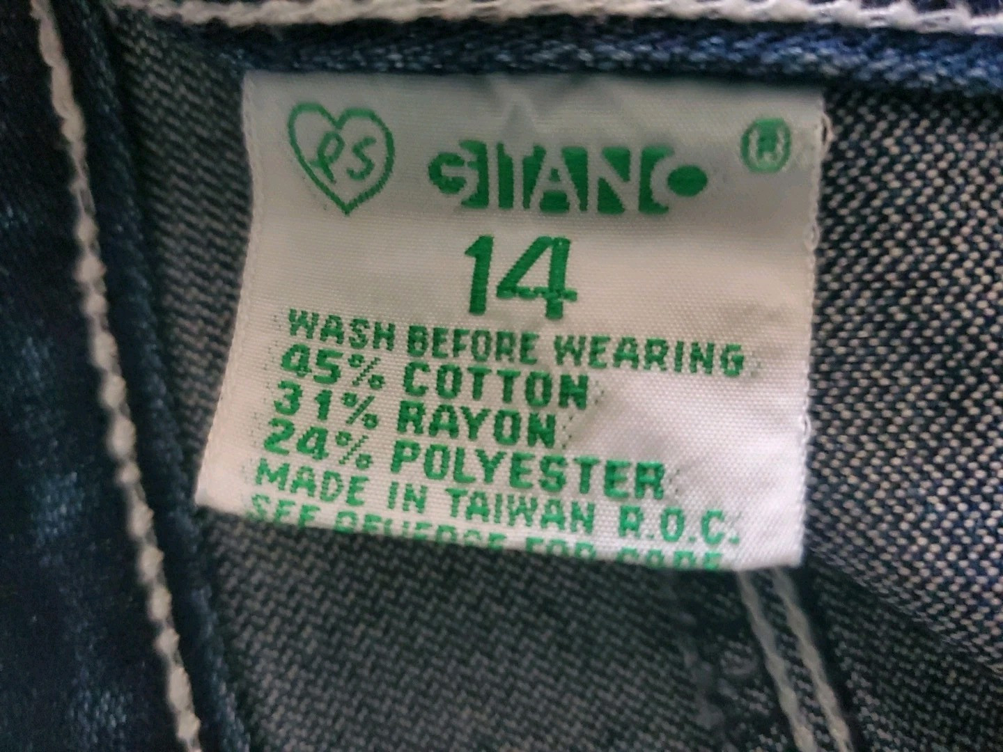 80s Gitano Mom Jeans W28 Inseam 25 Dark Denim Pre-loved
