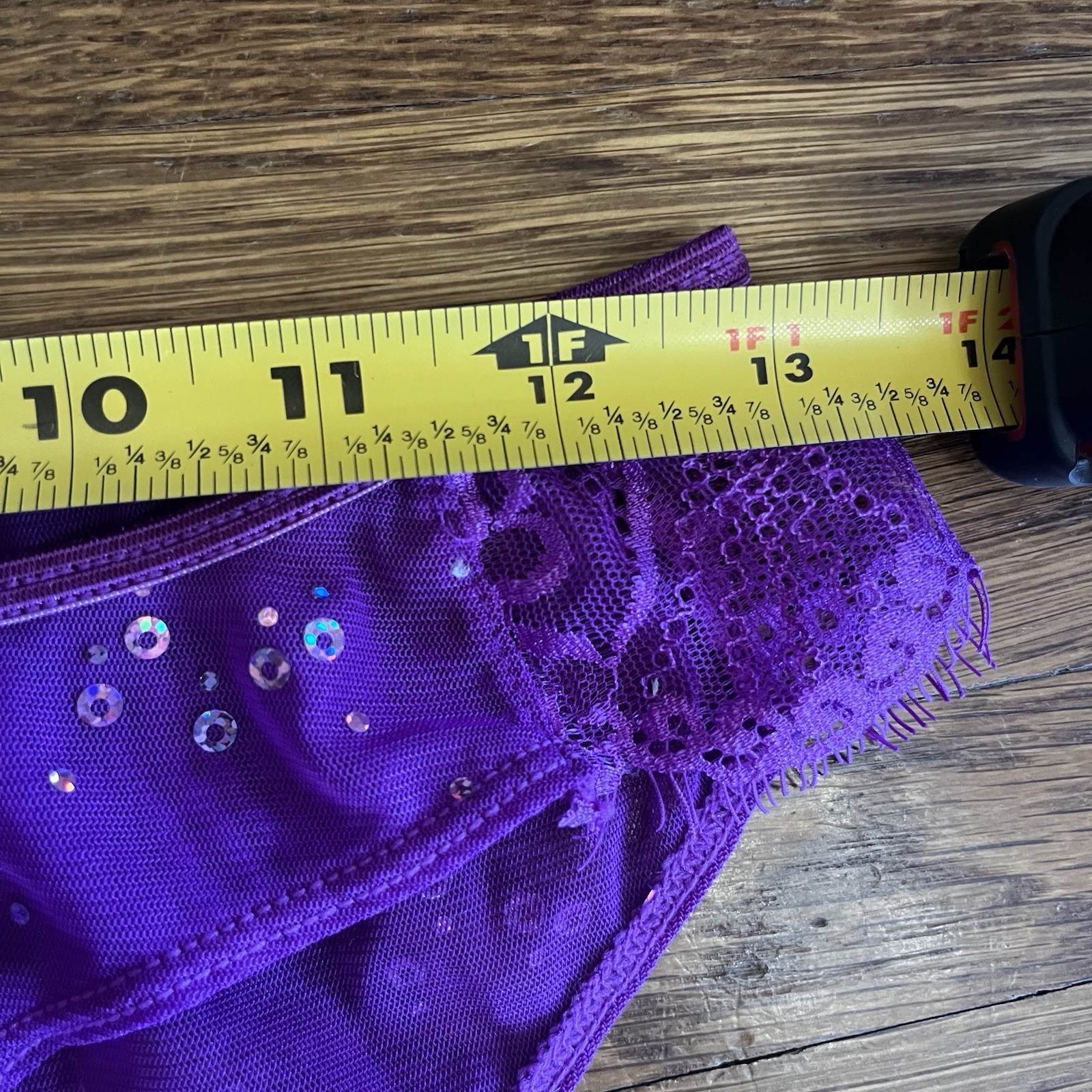 vtg Y2k Victorias Secret Sexy Little Things Panties S Purple Fairy Lace Brief