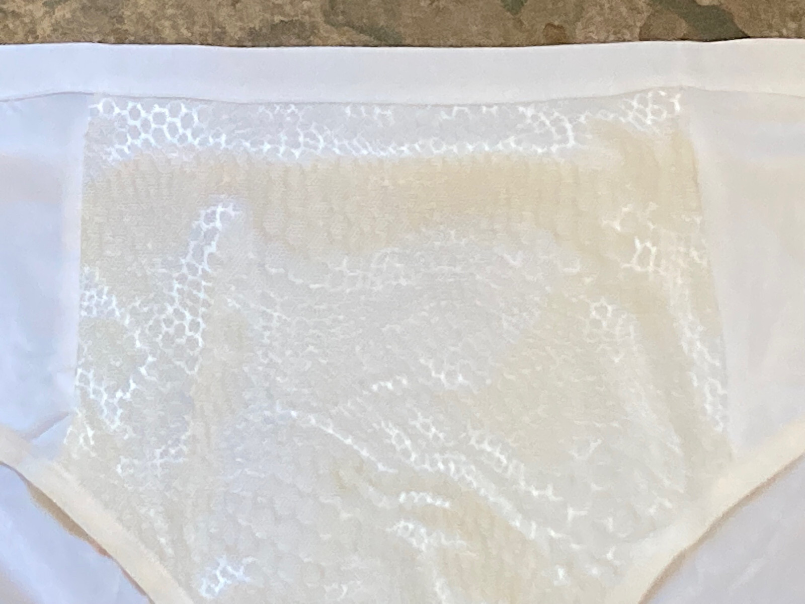 1123 Warner’s 10/3XL White Blissful Hipster Brief Tummy Control Panty #5023