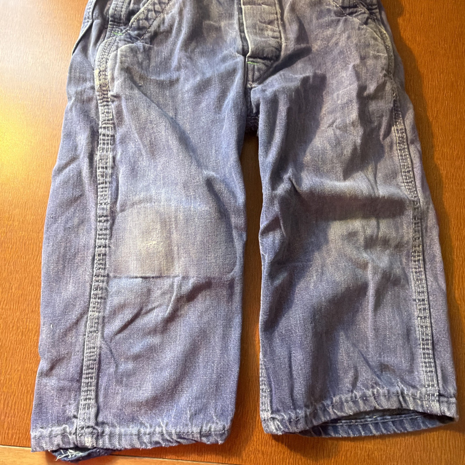 Vintage Washington Dee Cee Kids 2-3T Denim Overalls Sanforized USA 60s 70s