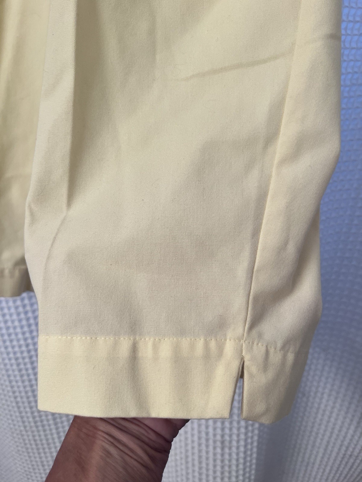 Koret Francesca Vintage 20W Bright Yellow Pull On Pants Elastic Waist Wide Leg