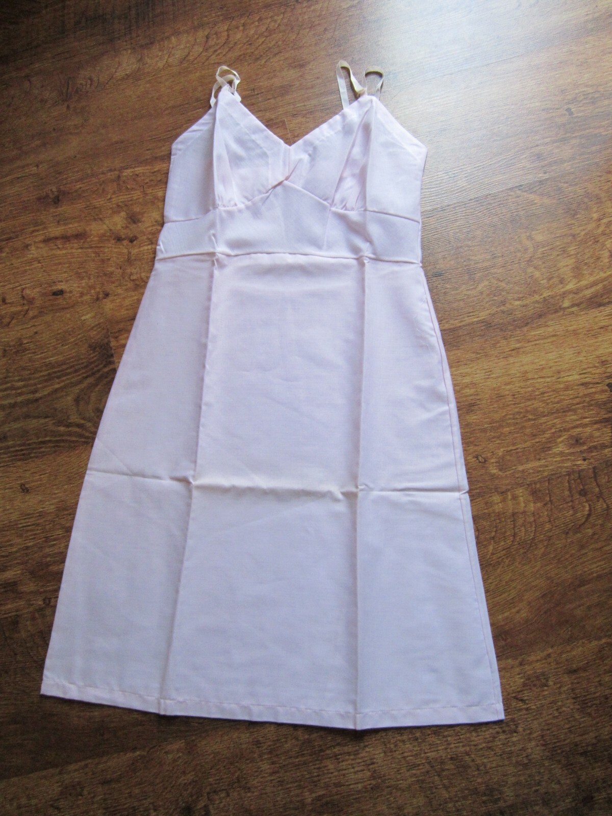 Vintage Sears & Roebuck Slip Full Size 32 Short Pink Cotton Blend NIP Opened