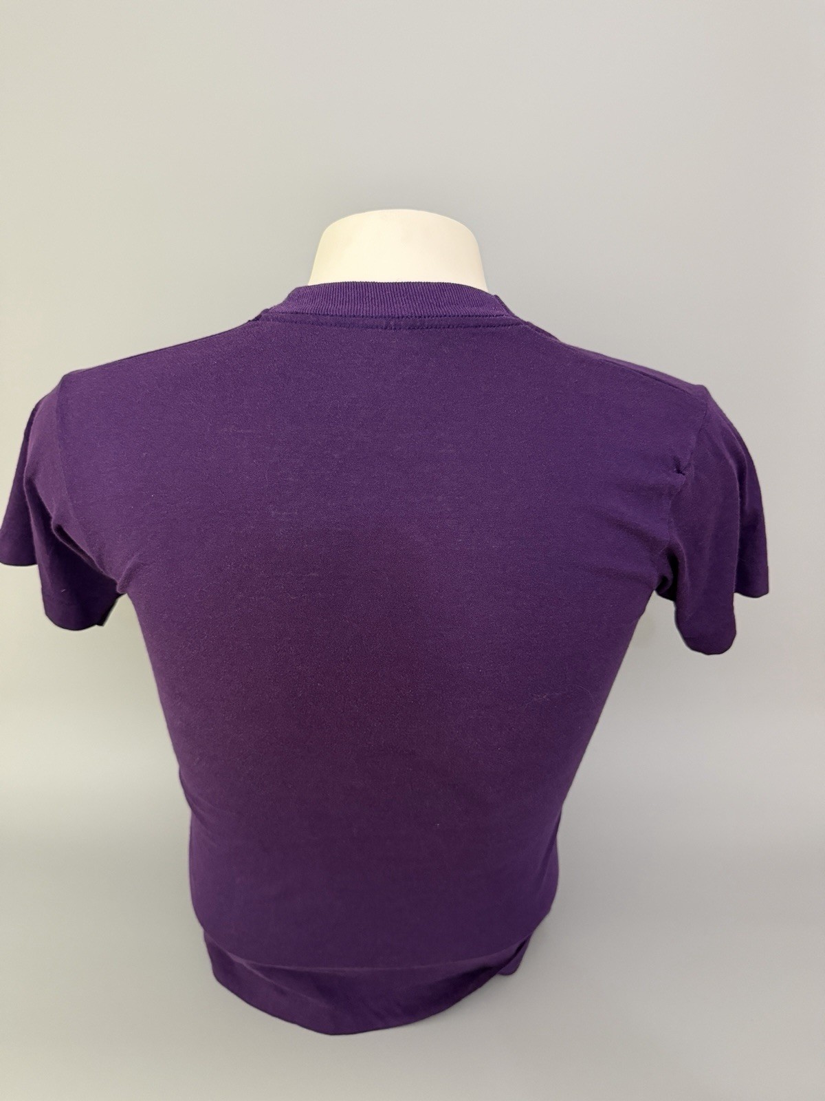Vintage 80s Screen Stars Women S Purple Florida Tiger T-Shirt USA Single Stitch