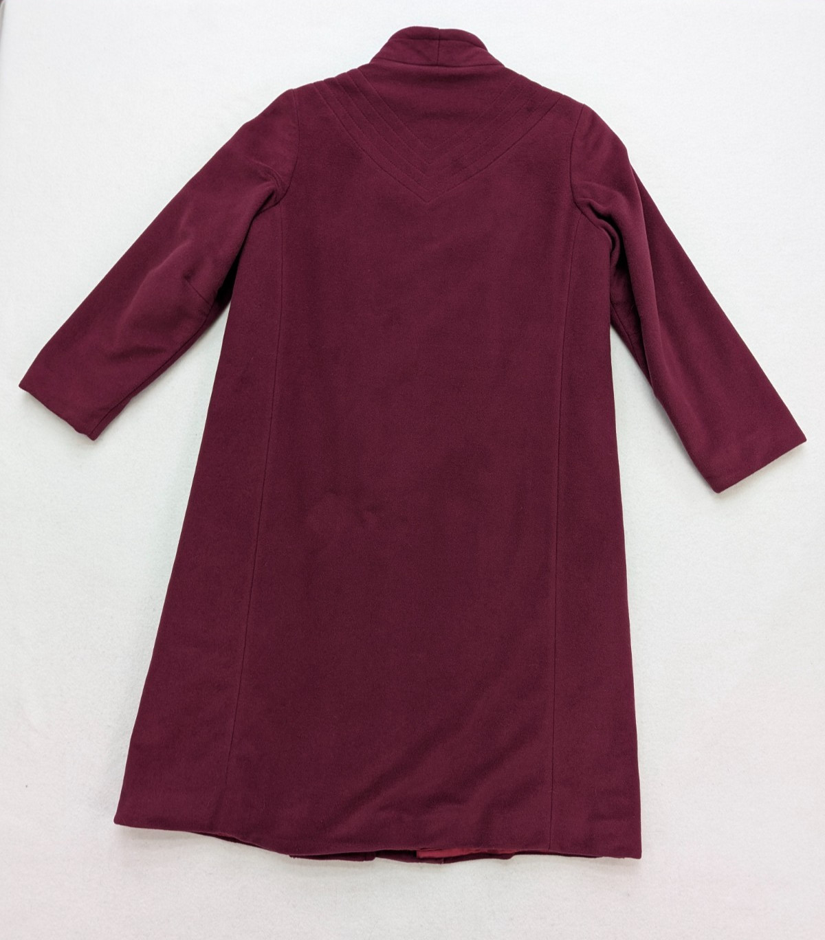 Bromleigh Vintage Women’s Coat Purple Fleece Overcoat 40″ Chest