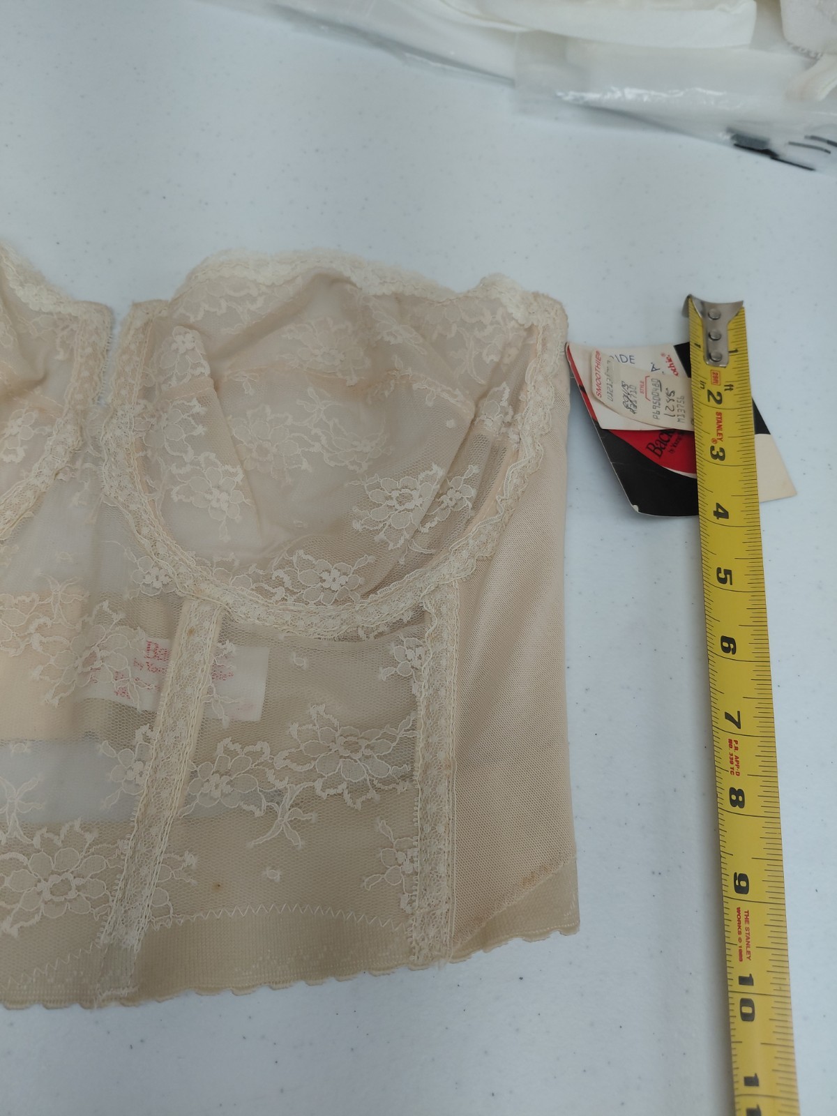 Vintage Backless By Young Smoothie Corset Size 38D