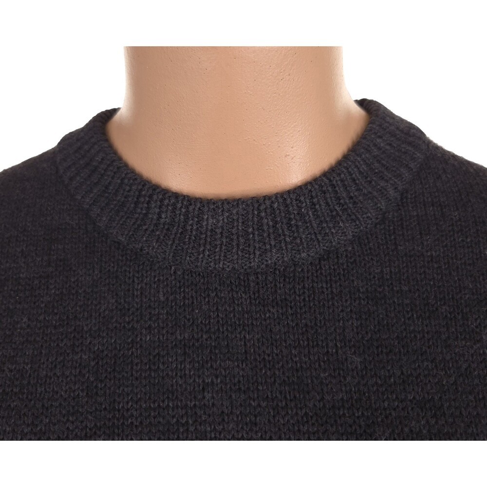 Vintage 80s/90s Celine Paris Baroque Sweater Size 46 L Embroidered Logo Gray