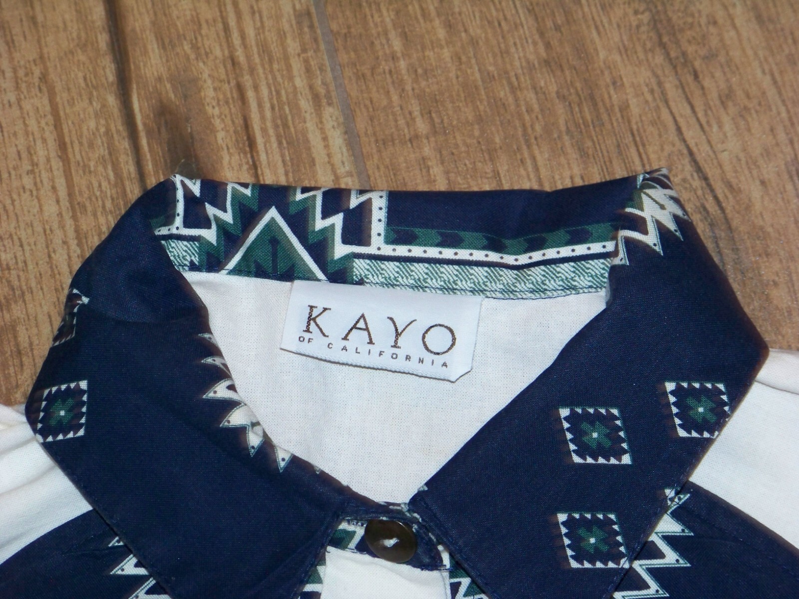 Women’s Vintage Kayo of California Western Shirt – L / XL – No Tags