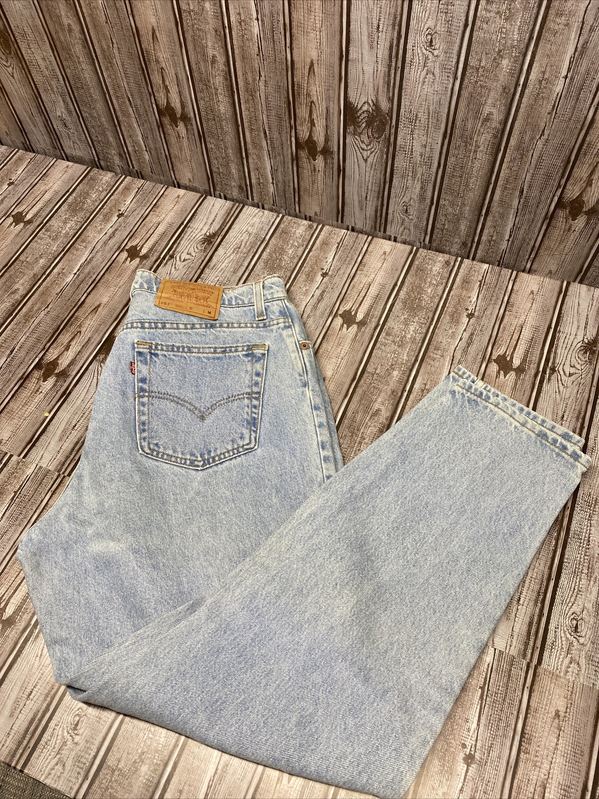 Vintage 90’s Levi’s 551 Relaxed Fit Jeans High Waist Mom Women’s Sz 16 29”