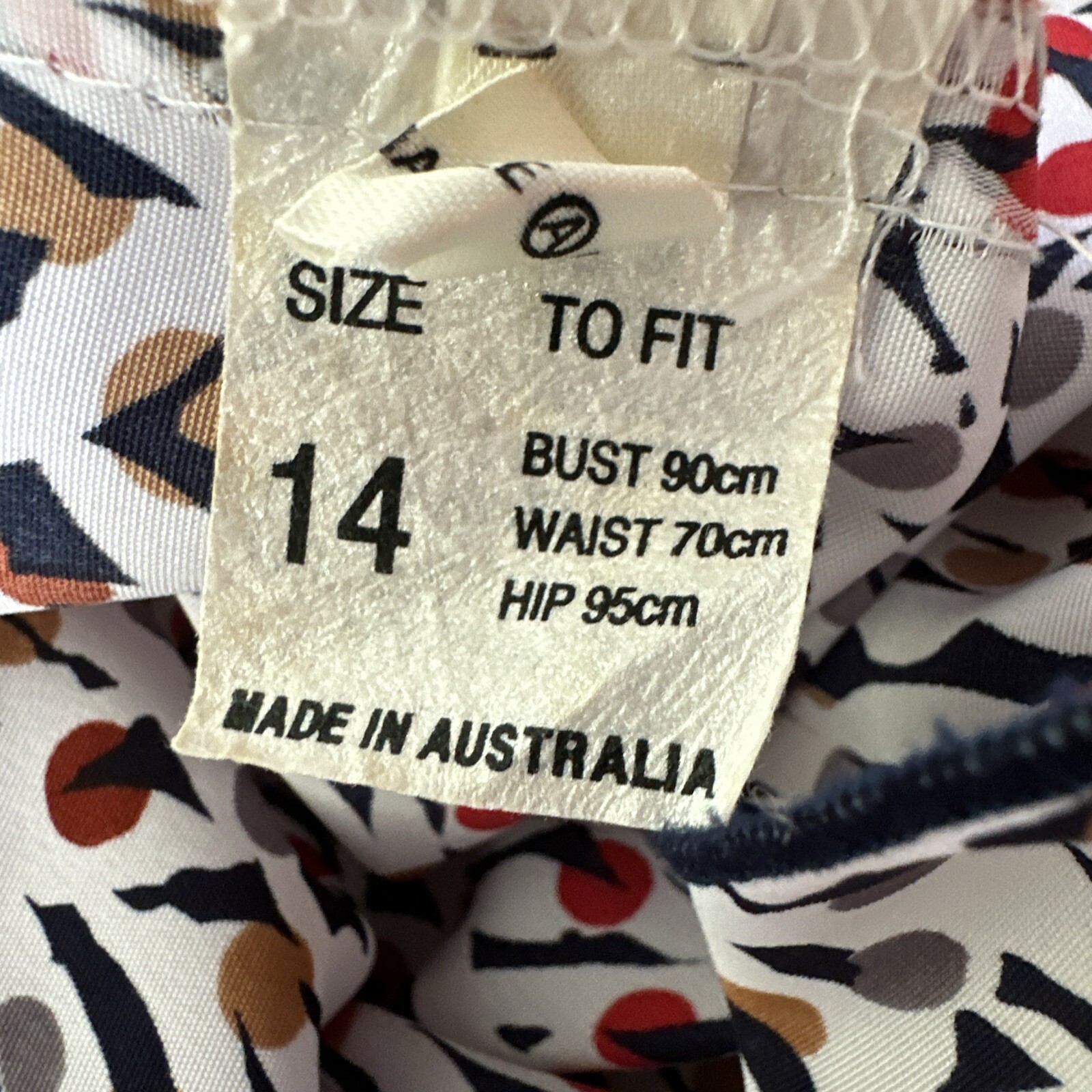 Regency Woman’s Dress Size 14 Bust 90cm Vintage Australia Made