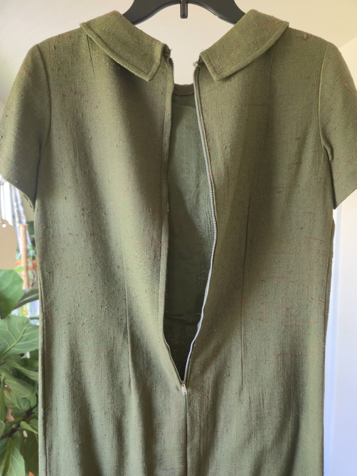 Vintage Olive Dress 1968 ✨️GORGEOUS✨️