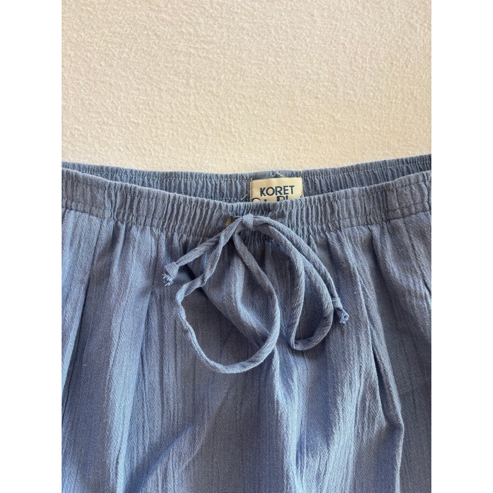 Vintage 1970s Koret California City Blues Two Piece Matching Set Small Cottage