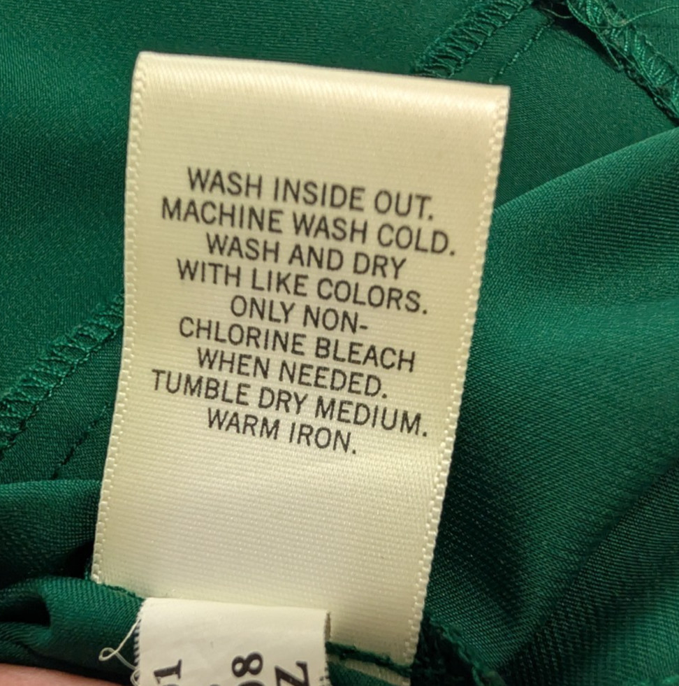 Banana Republic Top Blouse Shirt Large Emerald Green Satin Cap Sleeve Tie Bow