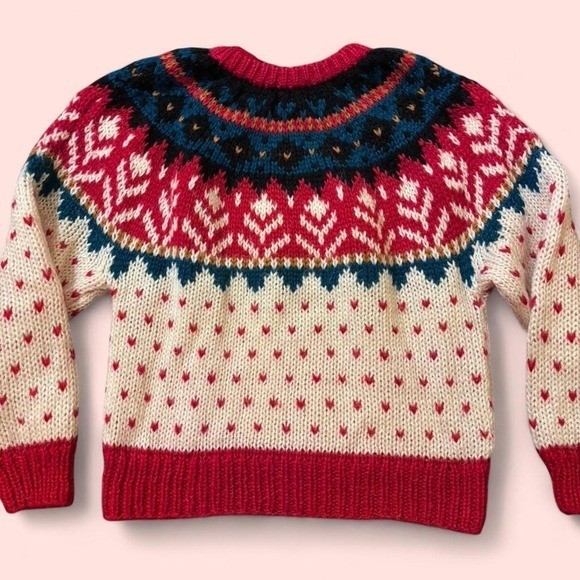 Vintage Hand Knit Cozy Sweater