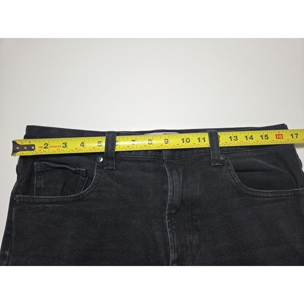 Everlane The Curvy High-Rise Skinny Jeans Womens 34×34 Black Denim