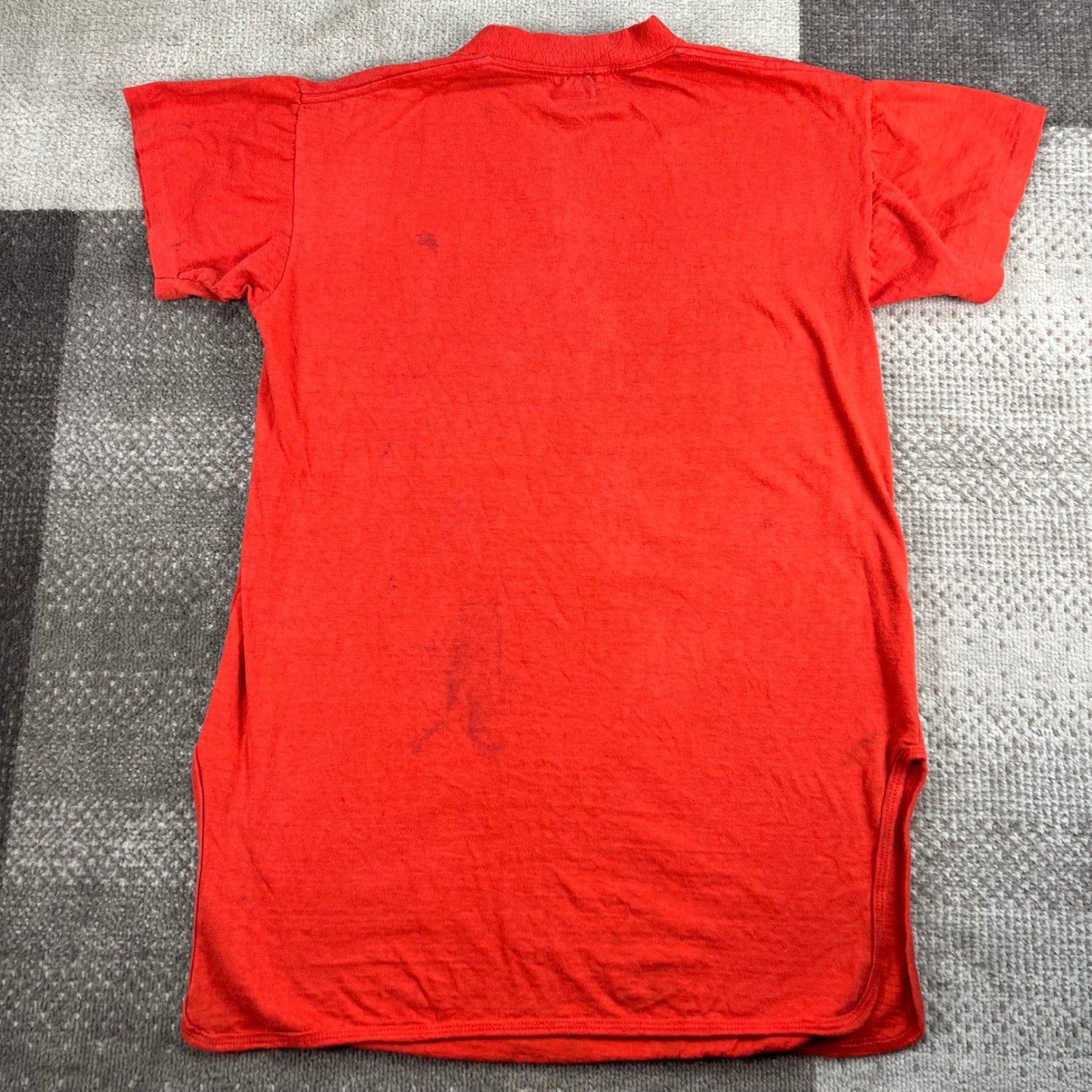 Vintage American Visions New Orleans Mardi Gras Graphic T-Shirt Red One Size