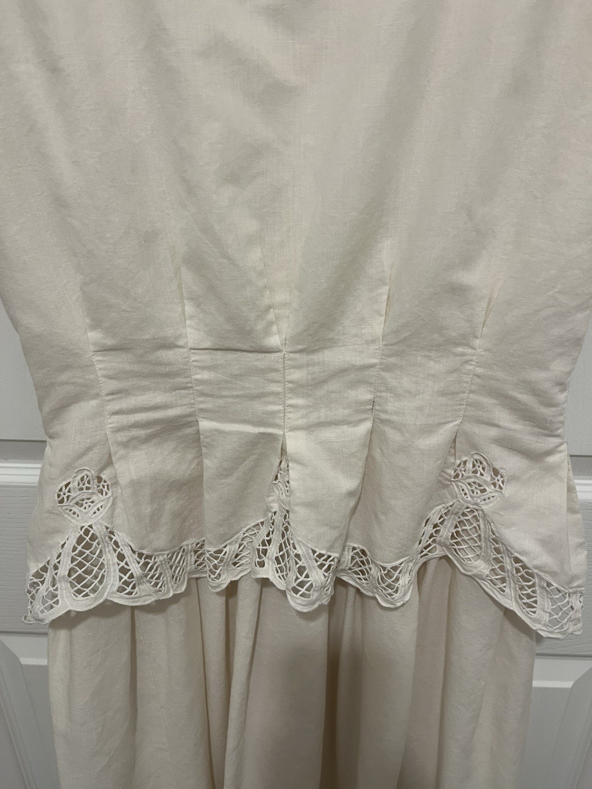 Vintage Plaza South 1980s Romantic Victorian Revival Dress Size 10
