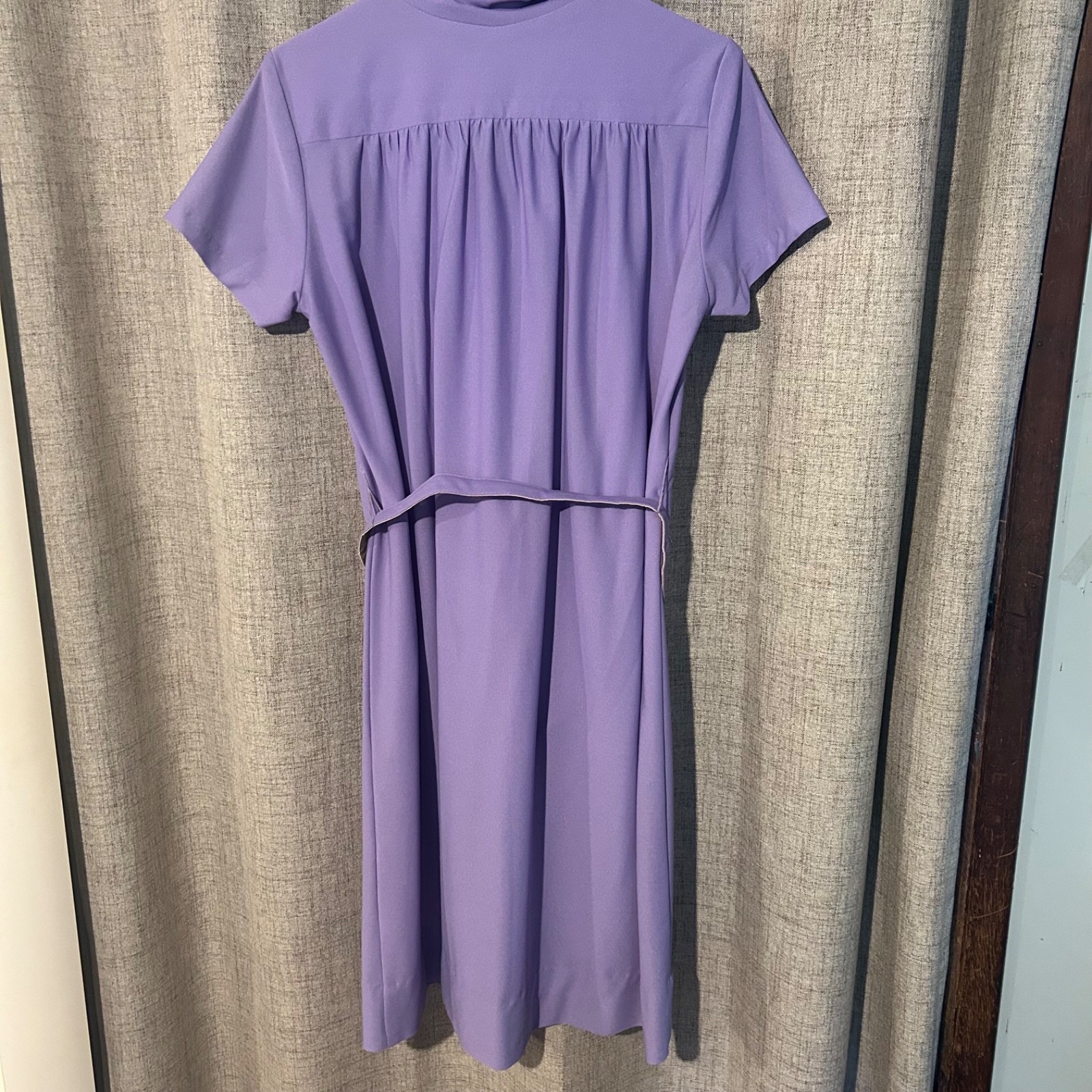 VTG Wearables purple sheer sz16 1/2 dress