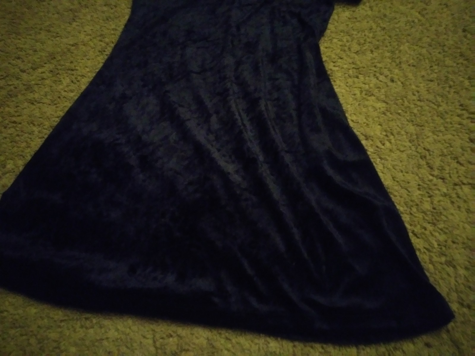 Vintage Hana Dark Blue Dress Preowned Good Condition