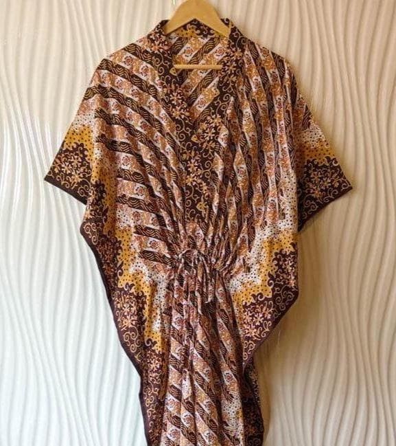 Vintage Sari Kaftan / Pure Cotton Long Maxi Dress / Luxury Resort Wear CFN1158