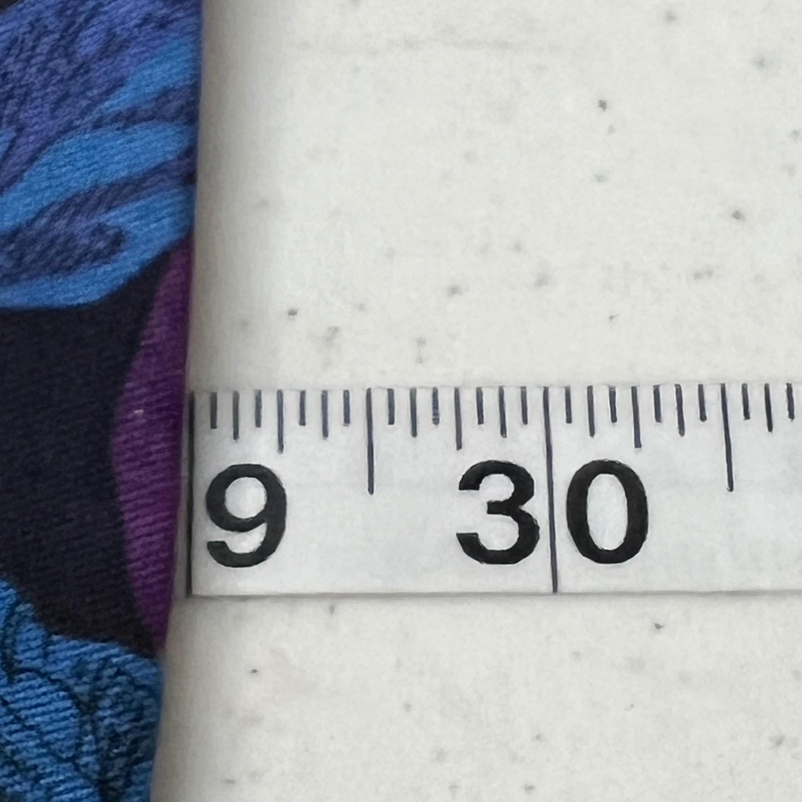 Cape Cod Match Mates Vintage Floral Midi Skirt Blue Purple Teal VTG Size 10 USA
