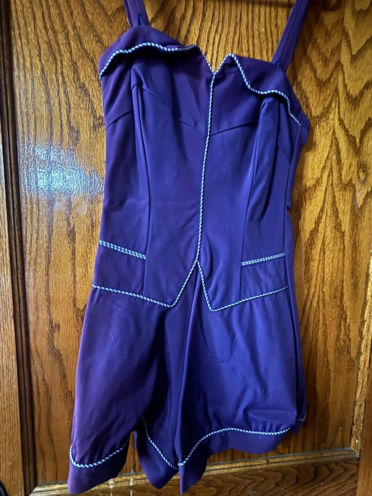 Vintage 1960s Cole of California Swimdress Swimsuit Mod 14 Blue