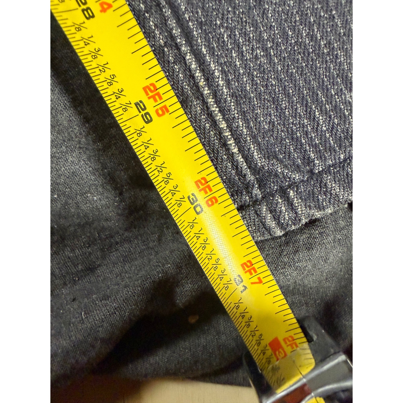 Rare vintage 1980s Levi’s 501 0619 black pinstripe size 33 by 31