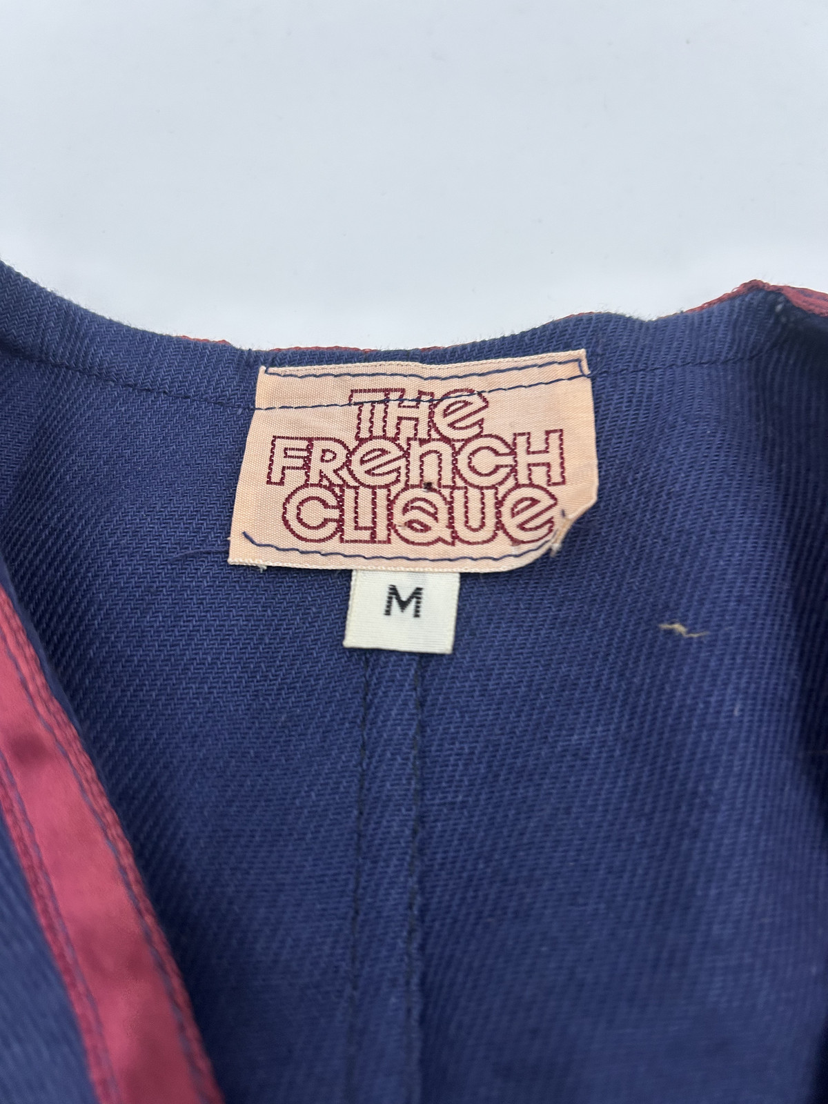 Vintage 70s The French Clique Patchwork Jacket — Size M