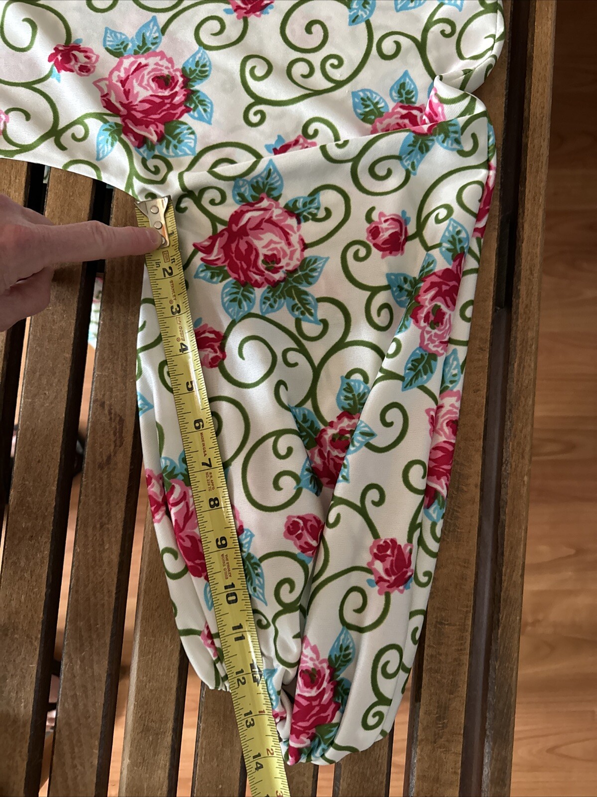 Vintage WILROY TRAVELLERS Floral Belted Maxi Dress Size 14