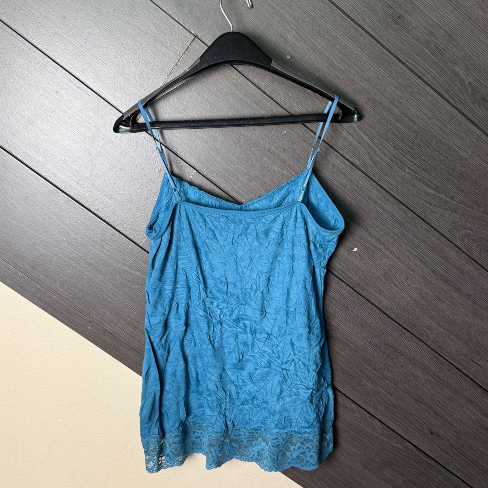 Maurices Women’s Lace Trim Cami Tank Top Bundle Large Y2K