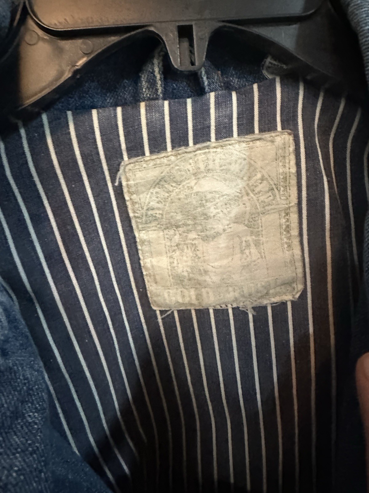 Authentic whip Gold Rush Denim Jacket