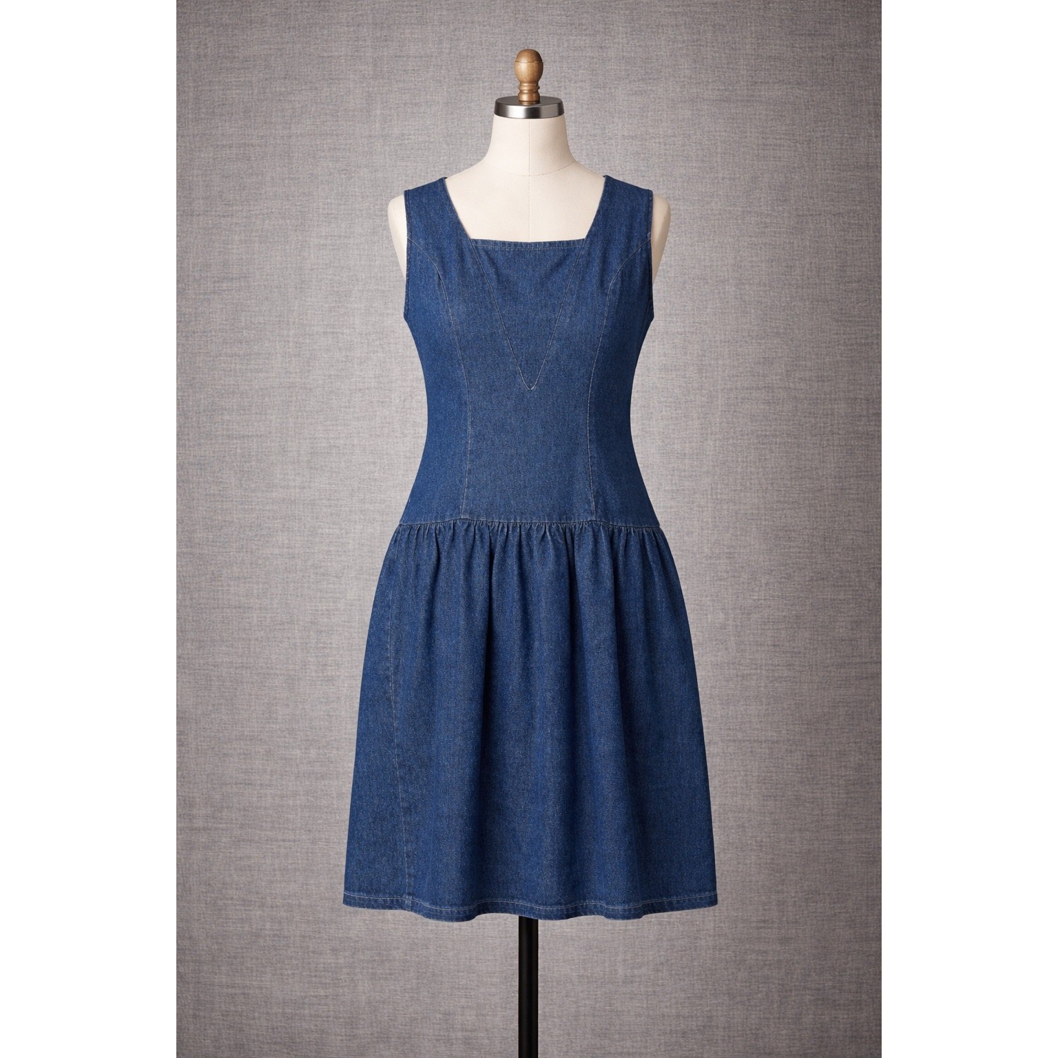 Vintage 90’s You Too Babes 5 Juniors Women’s Denim Jumper Dress (Waist 31″)