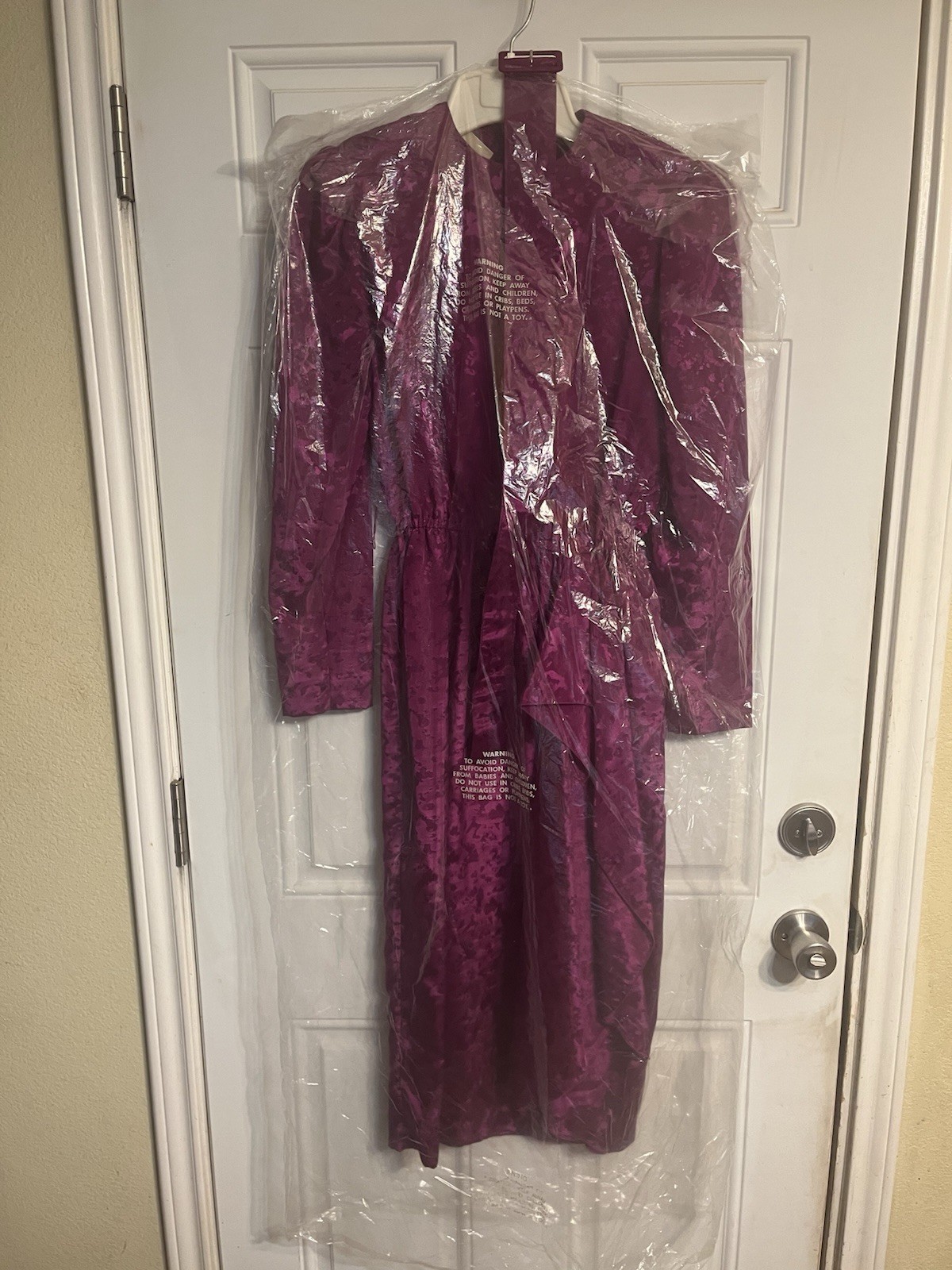 Vintage Women’s Applause II by Marge Kane Dress Purple Size 4