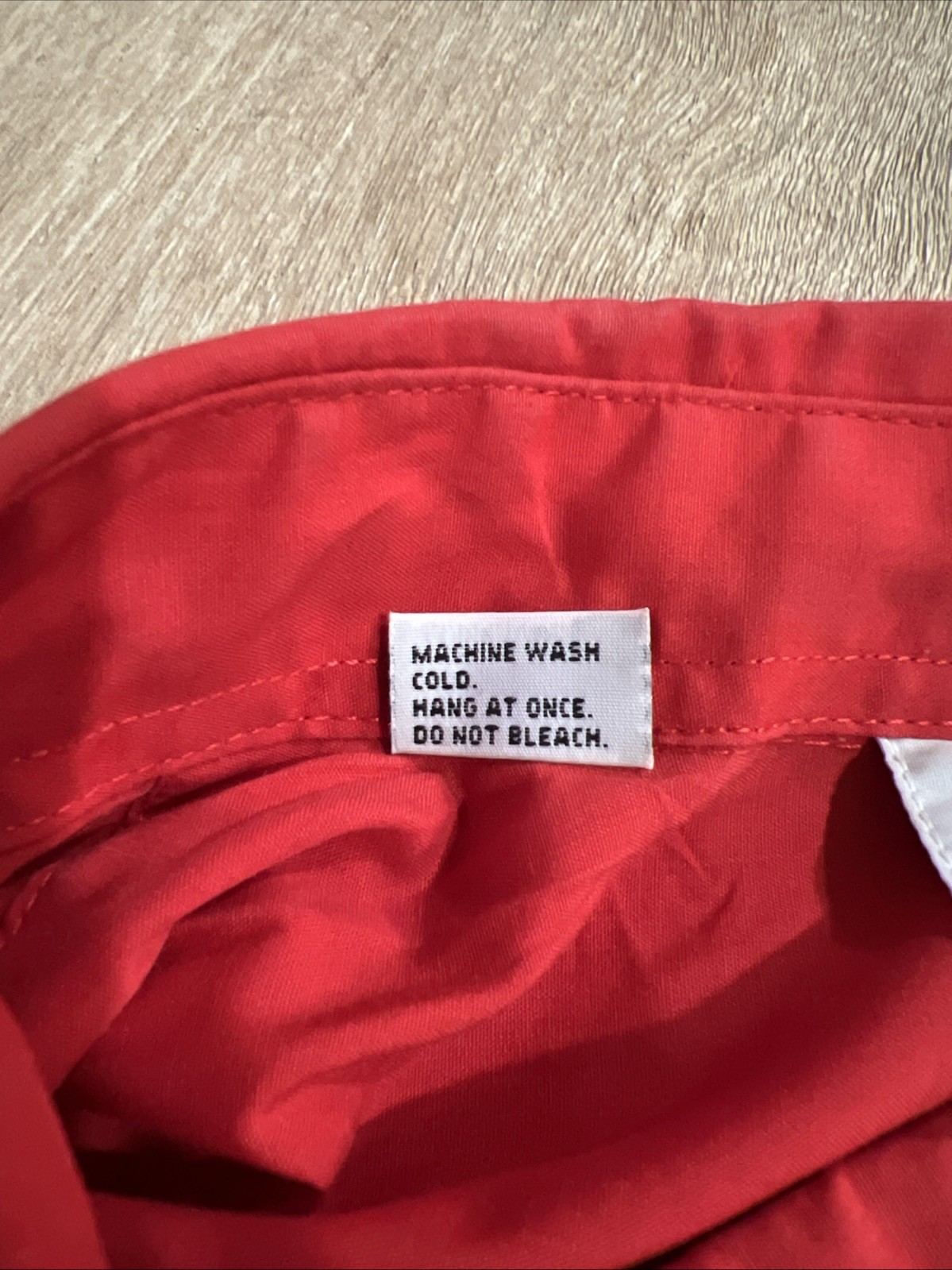 1980s-1990s Las Olas Red Blouse With Zebra Appliqués
