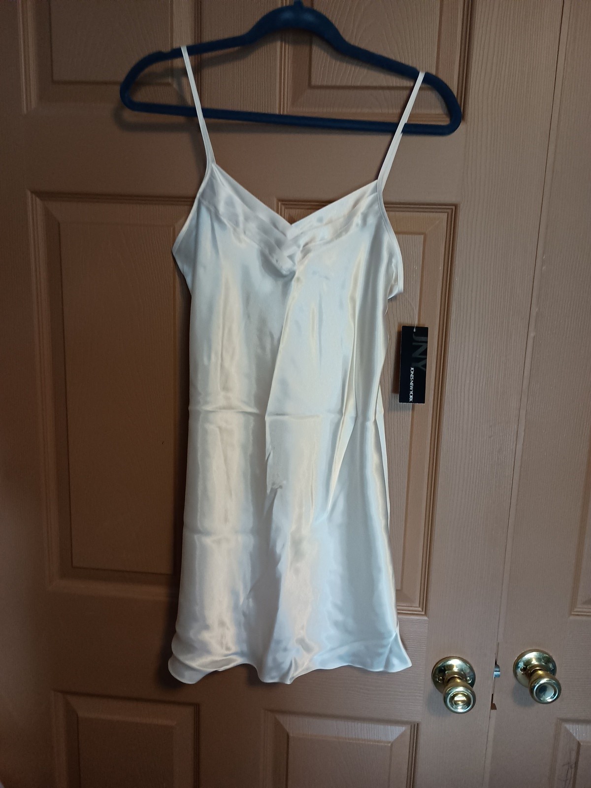 VTG Cream Jones New York Short Nightgown & Robe Small NEW WITH TAGS Vintage