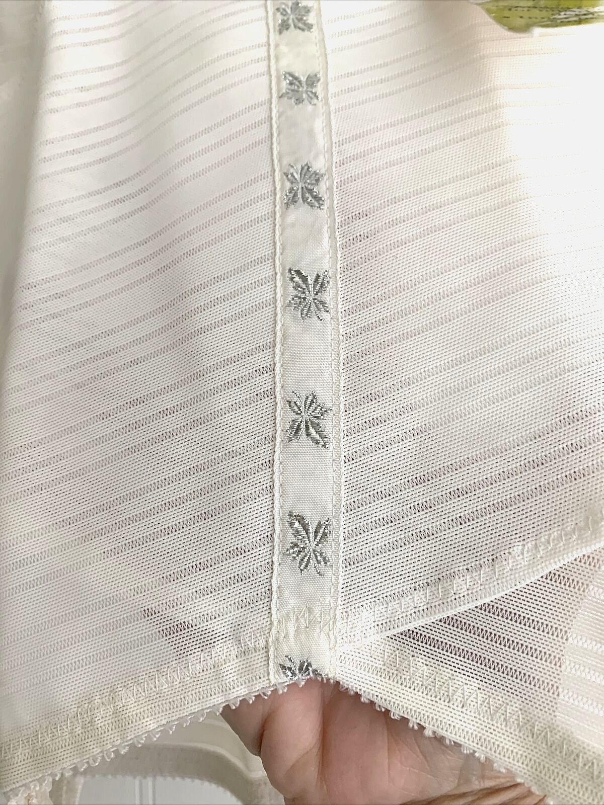 Vintage 1950’s 60’s TEMPTATIONS NOS White OPEN BOTTOM Shaper GIRDLE Garter Sz S