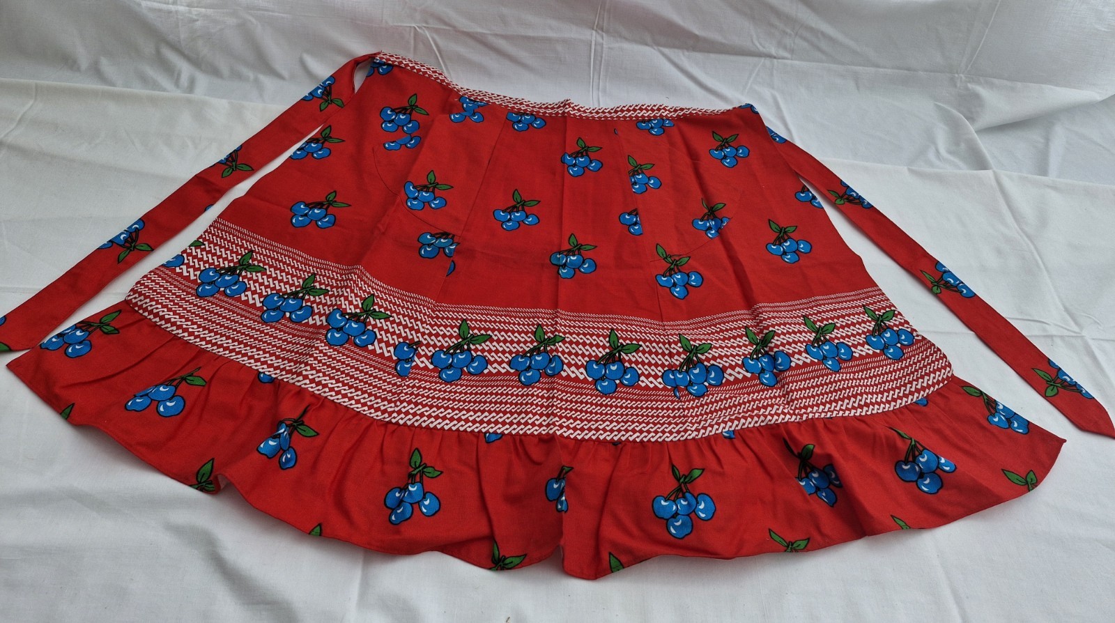 6 x Vintage Half Aprons Bundle | 60s 70s | Cotton Floral Retro