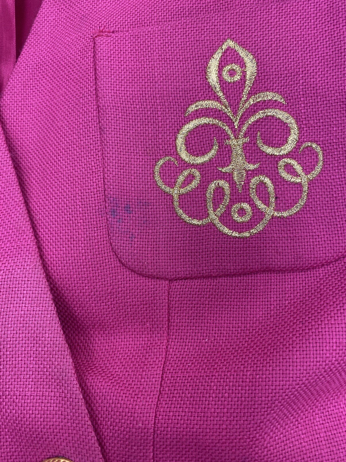 Vintage 80’s Gilmor Pink Short Suit Size 6p