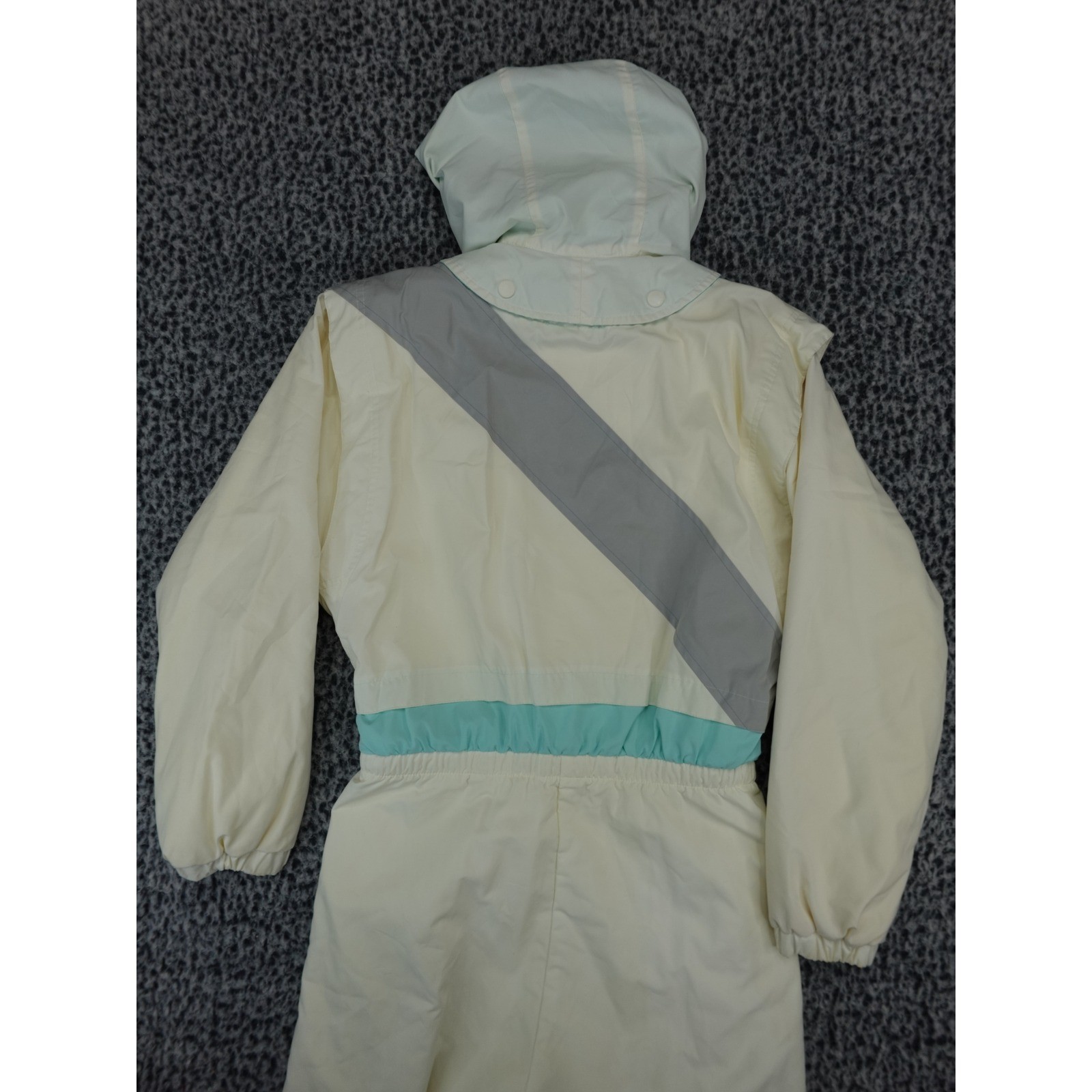 Vintage Obermeyer Sphere Gore-Tex Thinsulate Ski Suit Cream Pastel Womens 8