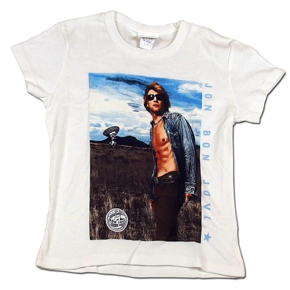Vintage Bon Jovi Bounce Tour Jon Open Shirt Women’s Babydoll T-Shirt Size S