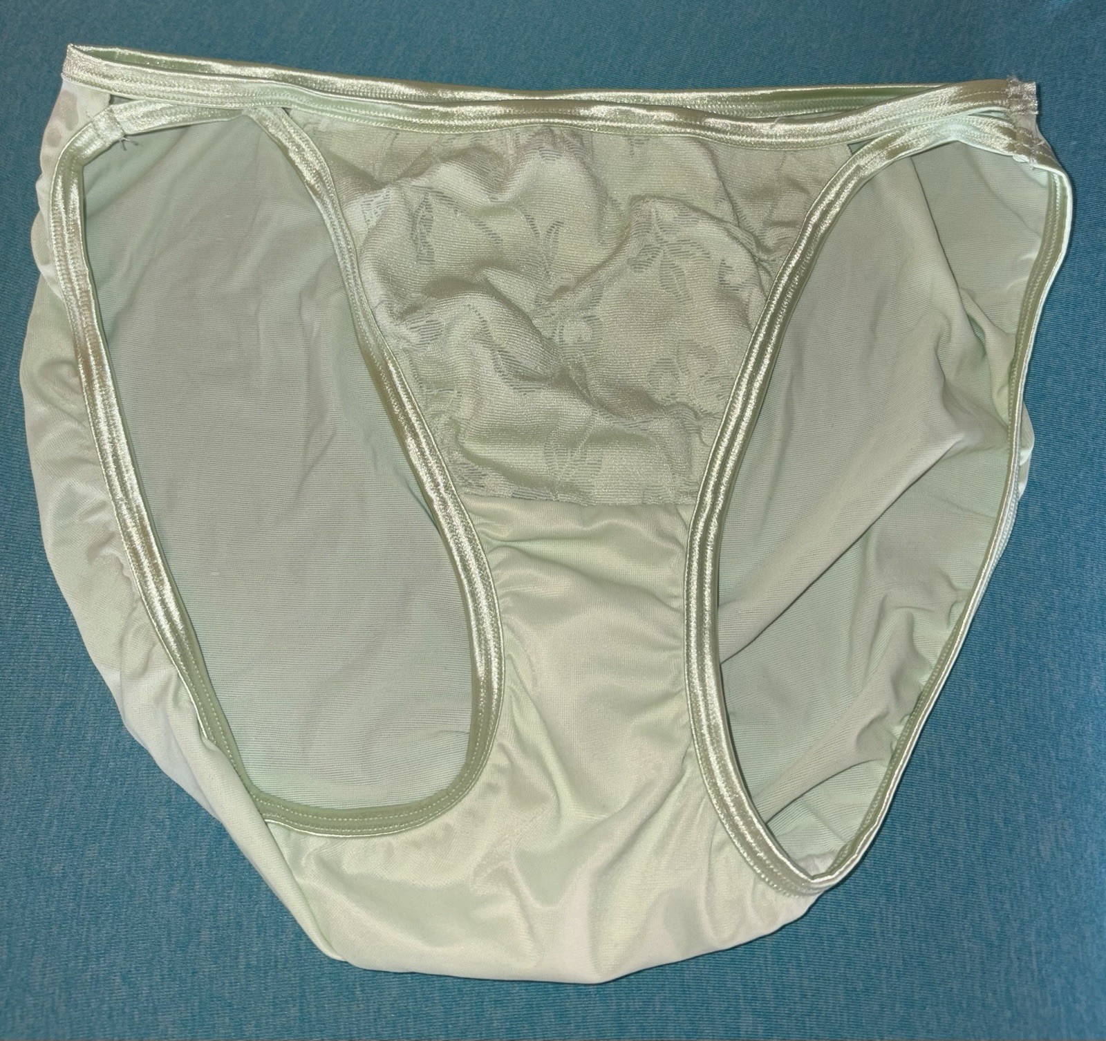 Vanity Fair 46-180 L Nylon Y2K Early 2000’s String Bikini Underwear Panties